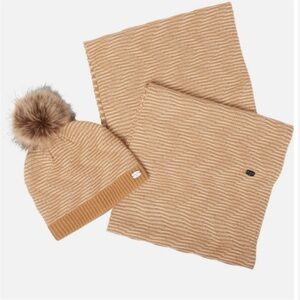 NEW Pajar Martha Women's
Hat & Infinity Scarf Set - Caramel $120 no box
